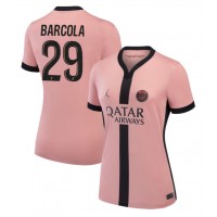 Camisa de time de futebol Paris Saint-Germain Bradley Barcola #29 Replicas 3º Equipamento Feminina 2024-25 Manga Curta